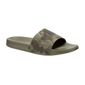 Sun + Stone Men’s Pool Slide Sandals Olive Camo Size 10 or 9.5